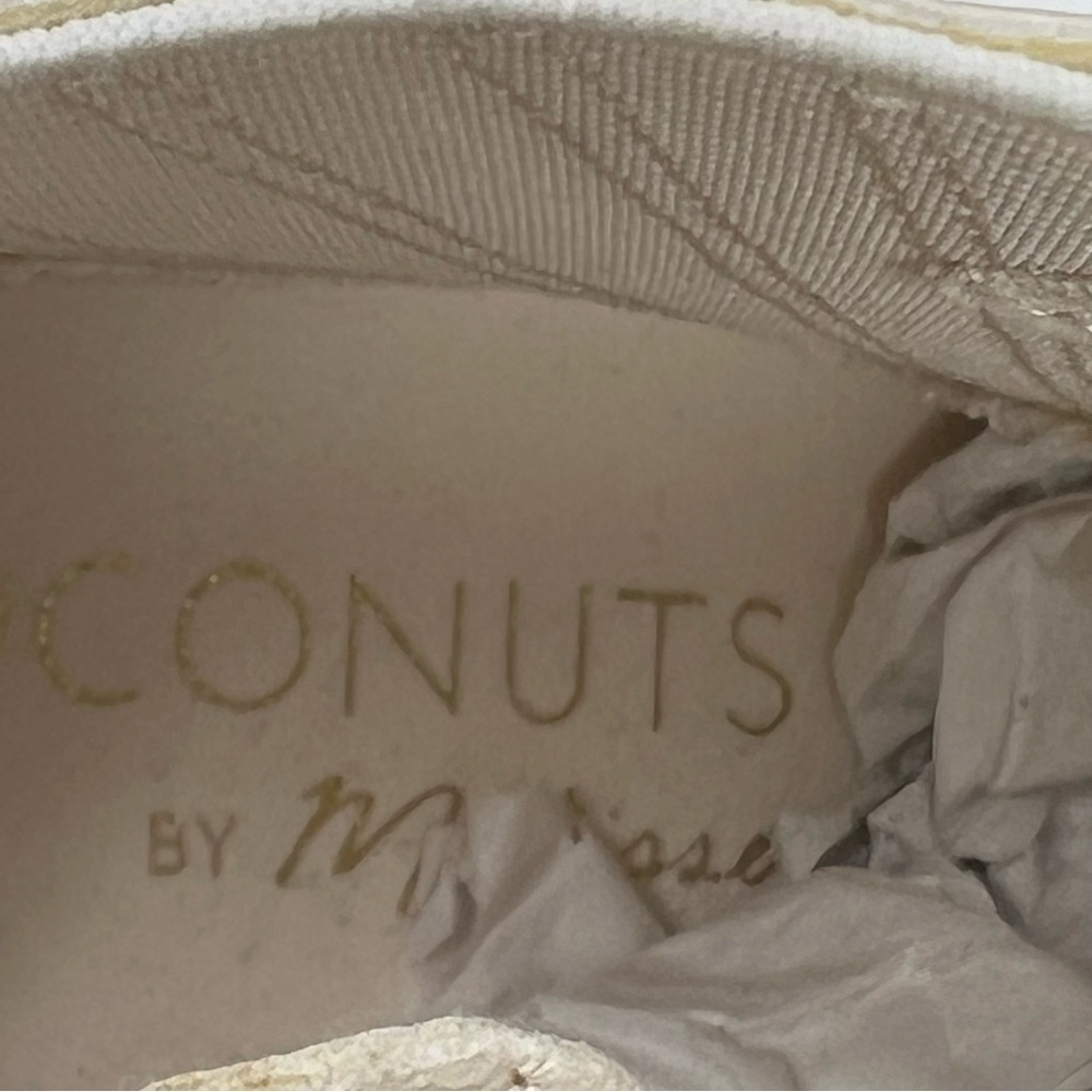Coconuts by Matisse Cream Ankle Boots with Gold Accents - Picture 8 of 10